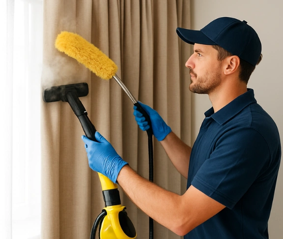 Emergency same-day curtain stain removal churchill Matty Curtain Cleaning