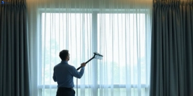 Commercial curtain stain removal service churchill hotels offices restaurants